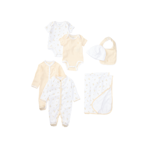 White 7-Piece Unisex Gift Box Set Baby 2