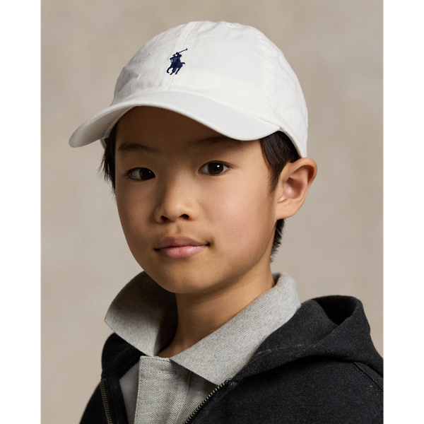 The Iconic Cotton Chino Ball Cap for Boys | Ralph Lauren® TN