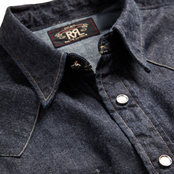 Slim Fit Denim Western Shirt Ralph Lauren UK