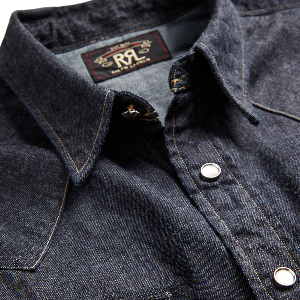 Slim Fit Denim Western Shirt Ralph Lauren UK