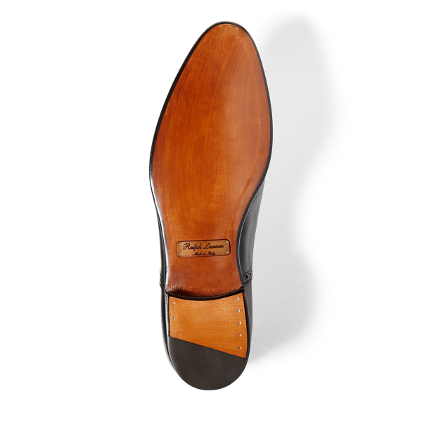 Cap-Toe-Schuh Denver Purple Label in Black 5