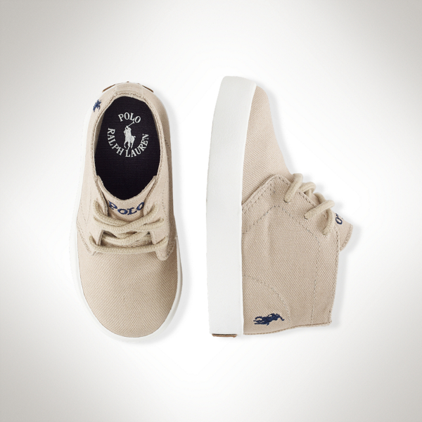 Khaki Ensson Mid Canvas Sneaker Toddler 1