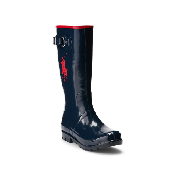 Navy/Red Ralph Rain Boot Child 2