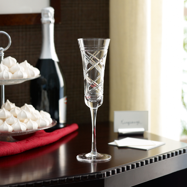 Ralph Lauren Home Brogan Crystal Champagne Flute 2