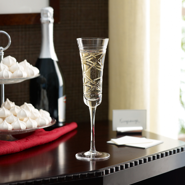 Ralph Lauren Home Brogan Crystal Champagne Flute 3