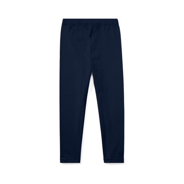 Navy Stretch Cotton Legging Girls 1.5-6.5 Years 2