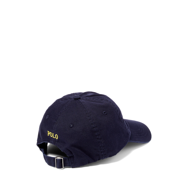 Navy The Iconic Cotton Chino Ball Cap Polo Ralph Lauren for fall 2