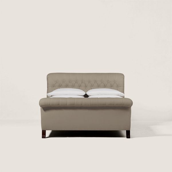 Mayfair Tufted Bed &ndash; Exposed Leg