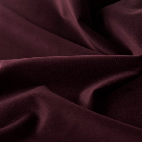 Riding Velvet Swatch: Aubergine