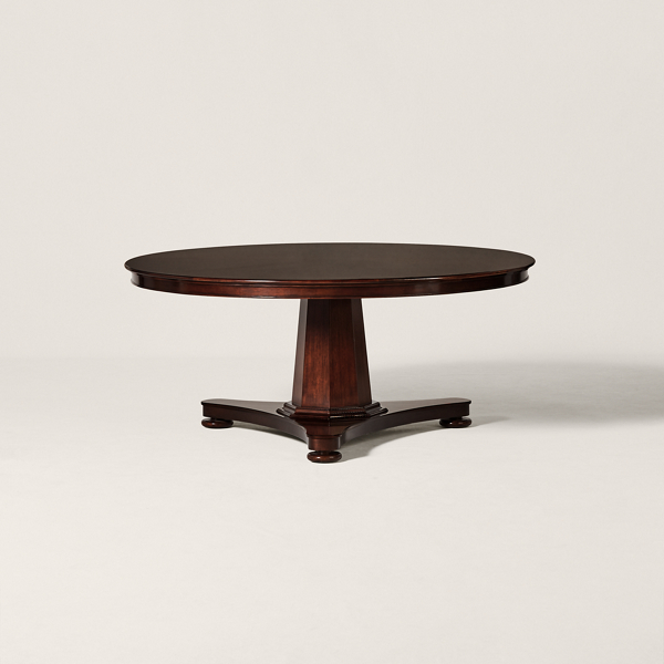 Hoffman Round Mahogany Table