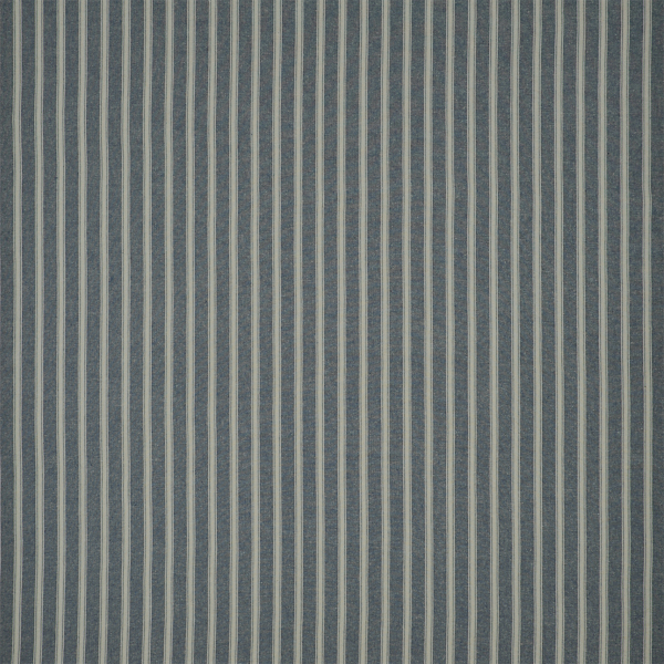 Amelot Linen Ticking Swatch: Indigo