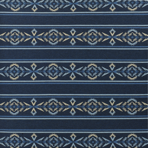 Arrowhead Stripe Swatch: Night Sky