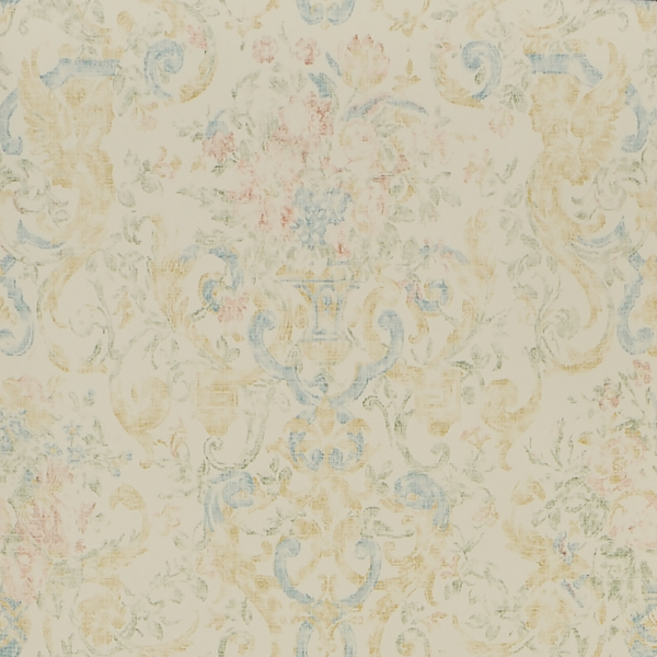 Old Hall Floral Swatch: Fresco