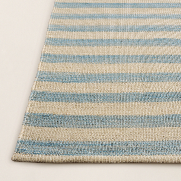 Sky Celeste Stripe Rug Ralph Lauren Home 4