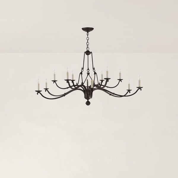 Allegra Large 2-Tier Chandelier