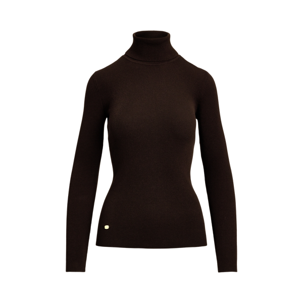 Rib-knit Roll Neck Jumper