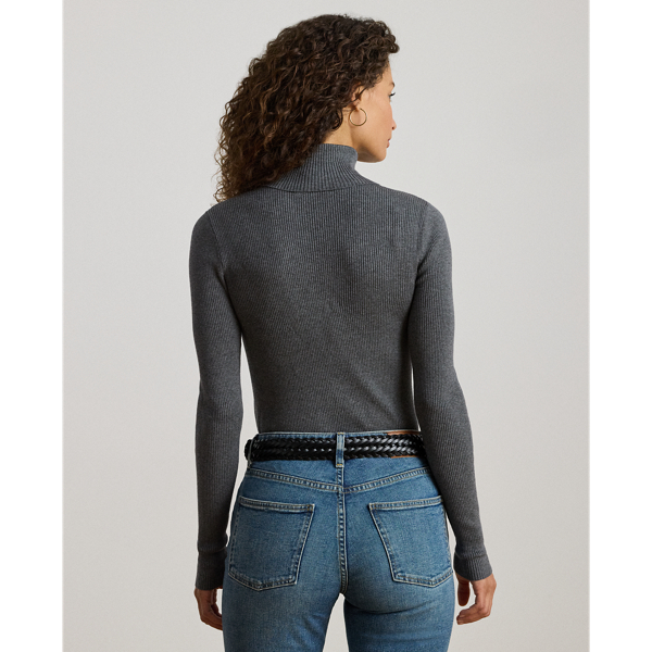 リブ タートルネック セーター | ラルフ ローレン公式オンラインストア