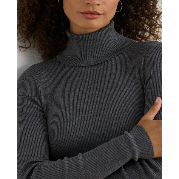 リブ タートルネック セーター | ラルフ ローレン公式オンラインストア