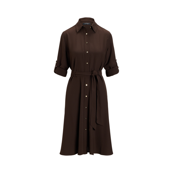 Fit-and-flare overhemdjurk