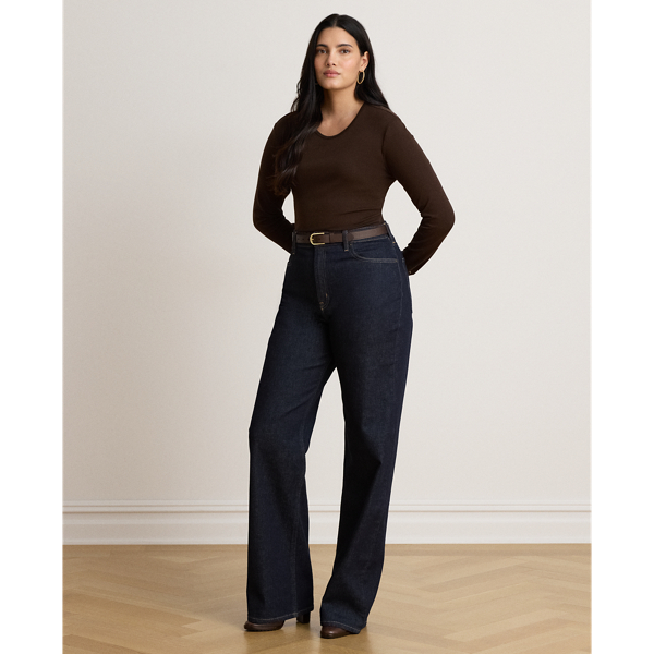 Stretch Cotton Long-Sleeve Tee