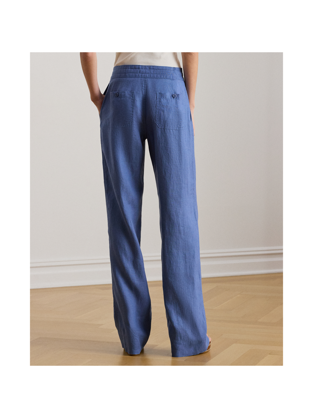 Женские брюки Ralph Lauren Linen Wide-Leg Pant — фото 2
