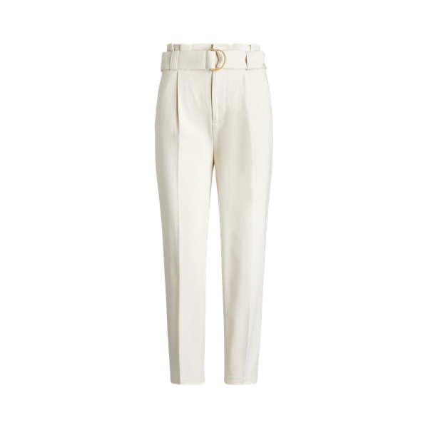 Belted Ponte Trousers