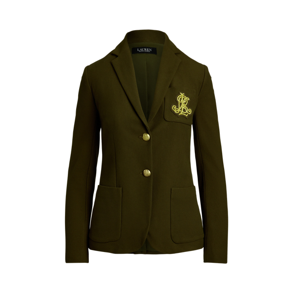 Blazer em jacquard com metais preciosos
