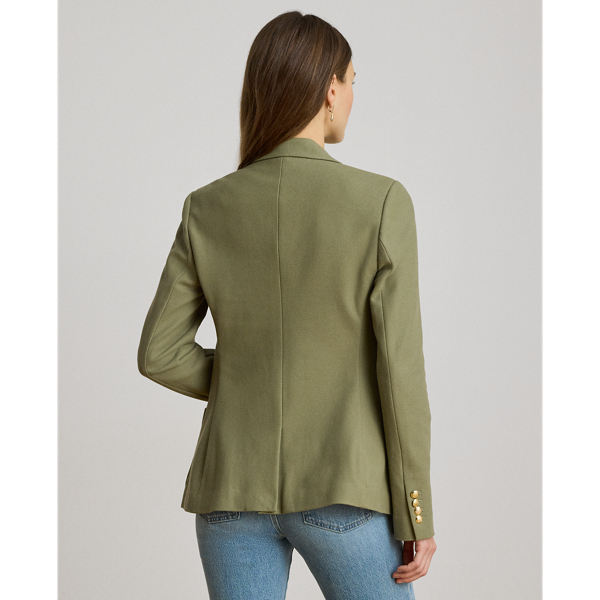 Jacquardblazer mit Bouillonstickerei Lauren in Helle Agave 5