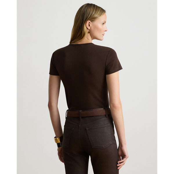 Stretch Cotton Tee