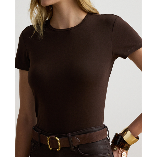 Stretch Cotton Tee