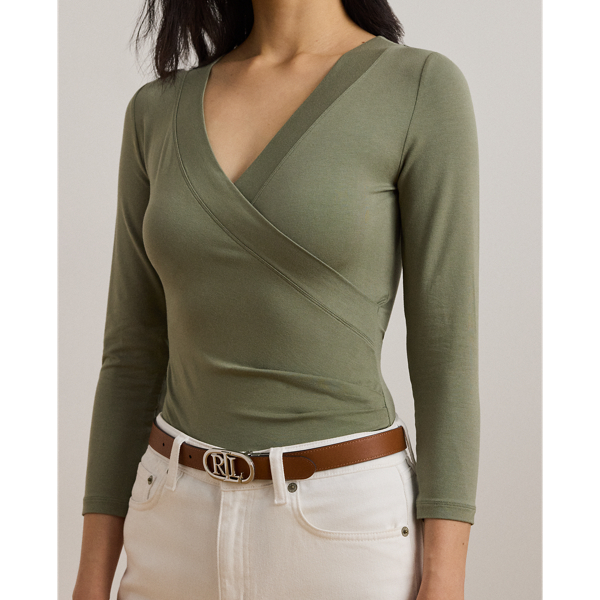 Surplice Jersey Top for Women | Ralph Lauren® PY