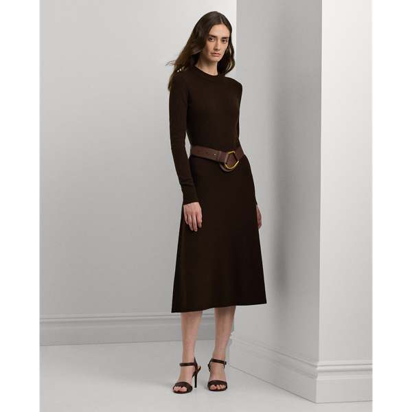 Long wool jumper dress online