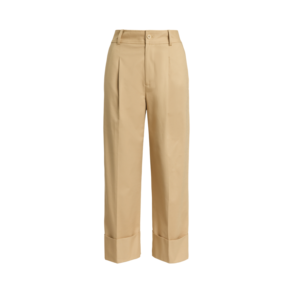 Double-Faced Stretch Cotton Ankle Pant | Ralph Lauren