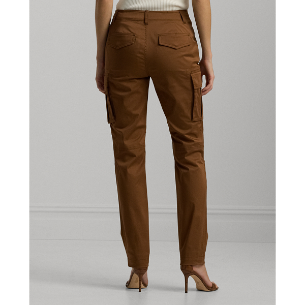 Cotton Sateen Cargo Trouser for Women Ralph Lauren CH