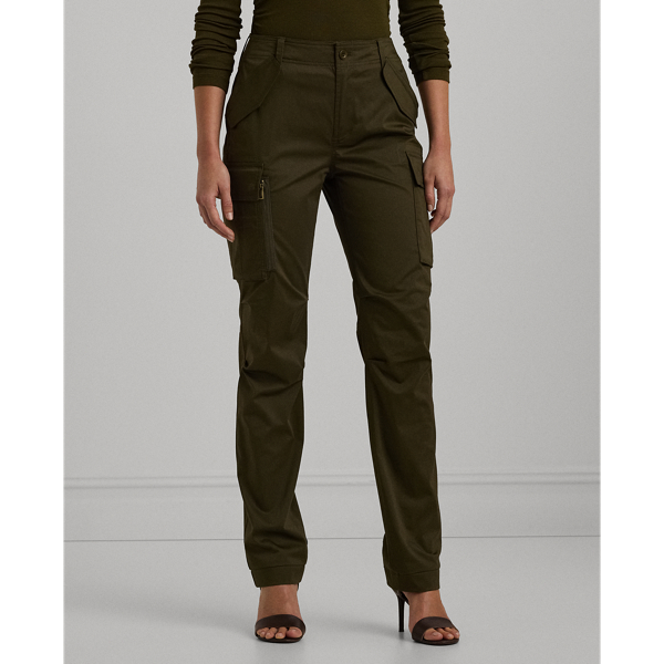 Cotton Sateen Cargo Pant