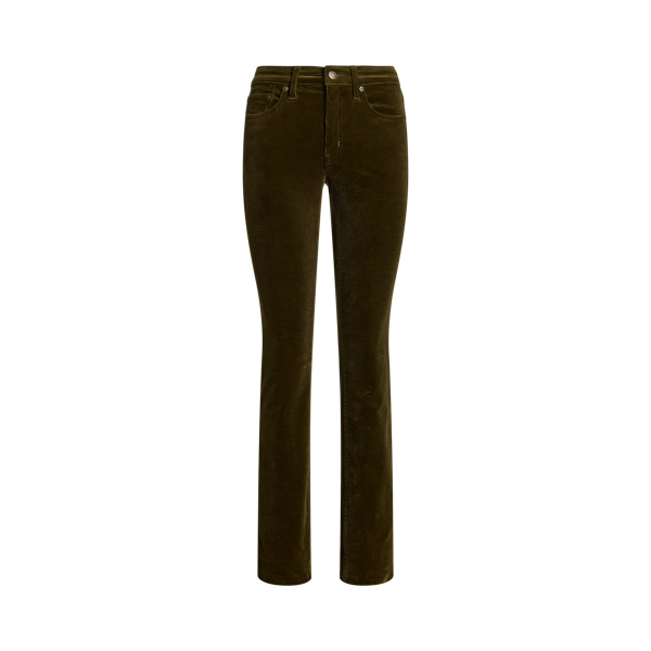 Stretch Corduroy Straight Trouser