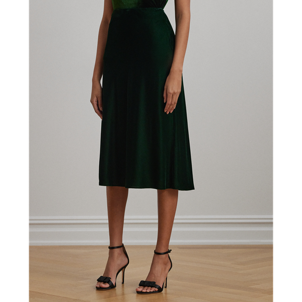 Velvet A Line Skirt