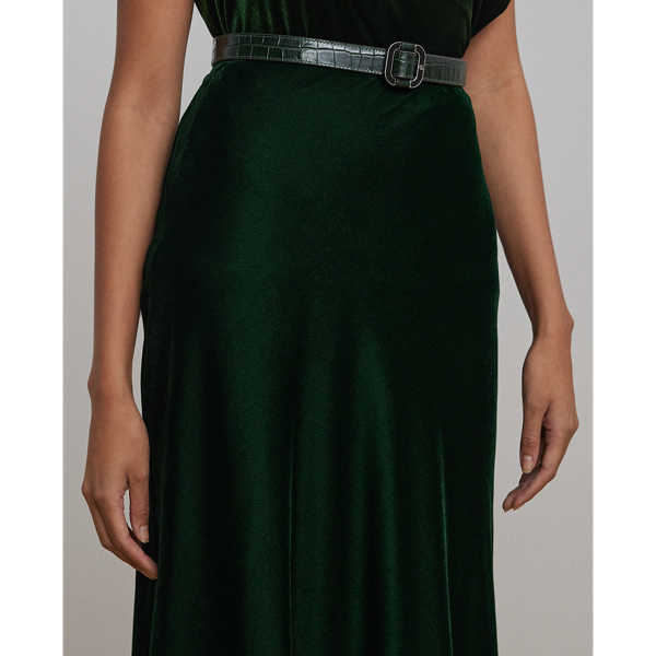 Velvet A Line Skirt