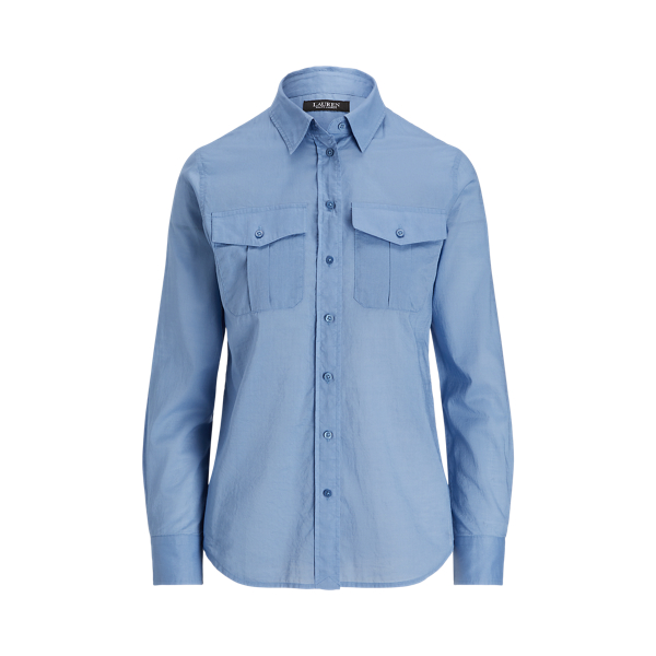 Classic Fit Cotton Voile Shirt