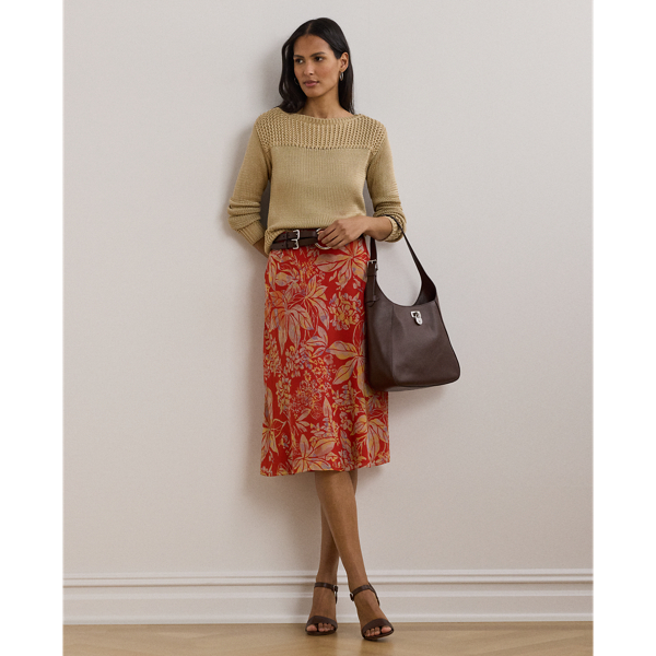 ローレン ラルフローレン LAUREN Ralph Lauren Cotton-Blend Boatneck Sweater レディース Sweate Lauren Ralph Lauren Women's Dolman-Sleeve Boatneck Sweater