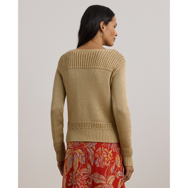 Cotton-Blend Boatneck Jumper for Women | Ralph Lauren® JO