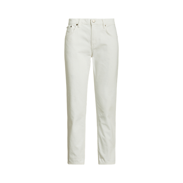 Jean fusel&eacute; d&eacute;contract&eacute; Lauren en D&eacute;lav&eacute; blanc 2