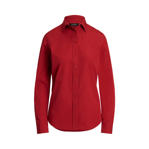 ラルフ・ローレン Lauren Ralph Lauren Featherweight Cotton Shirt レディース シャツ トップス Birc Featherweight Cotton Shirt
