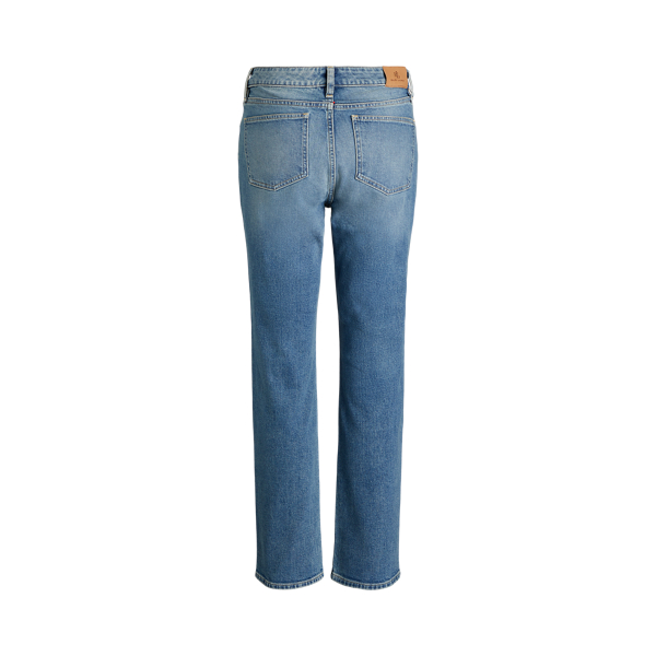 Mid-Rise Straight Jean Lauren in Provence Wash 2