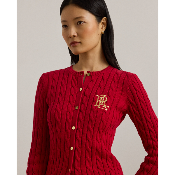 Ralph Lauren ラルフローレン カーディガン ニット セーター ケーブルニット コットン カーディガン | ラルフ ローレン公式