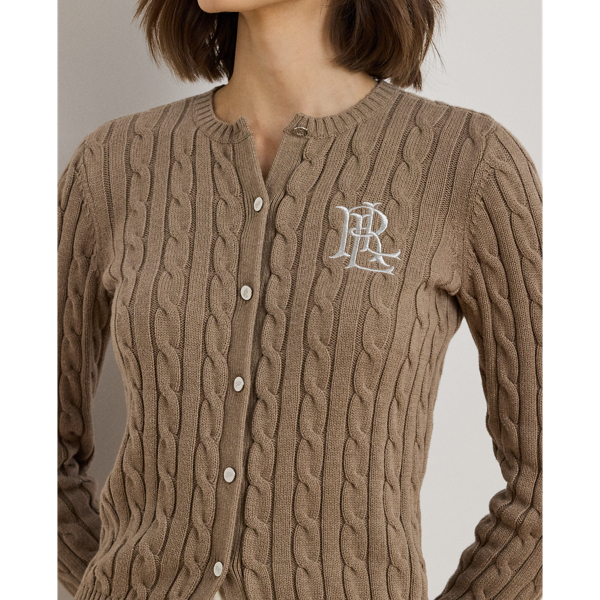 nanaco　 ラルフローレン　ケーブルニット カーディガン 中古・古着通販】POLO RALPH LAUREN (ポロ・ラルフローレン