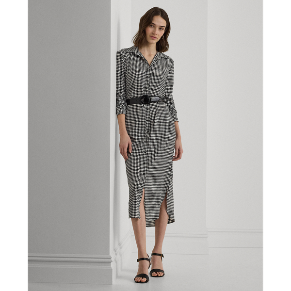 Ralph lauren houndstooth dress best sale