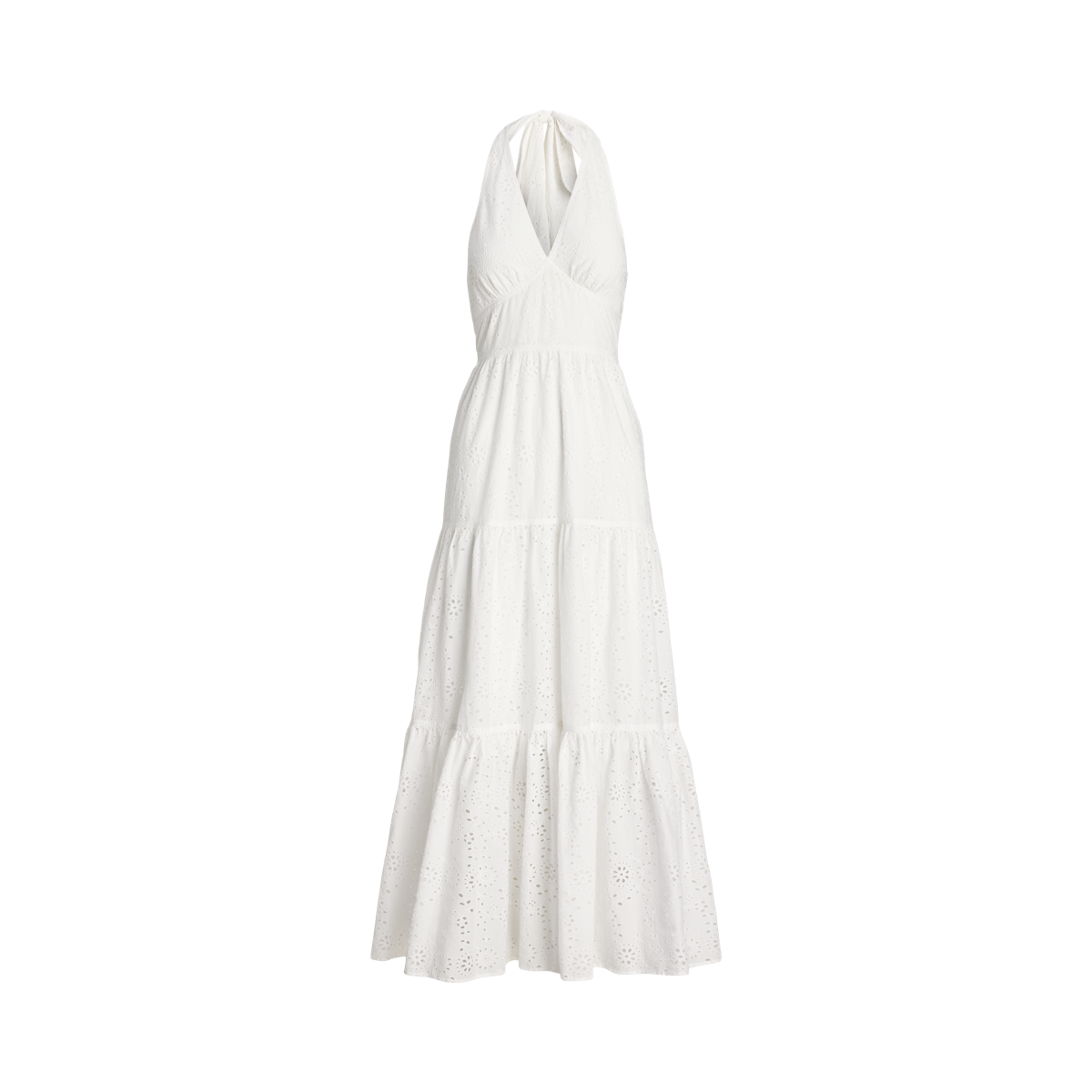Ralph Lauren Cotton Tiered Halter Dress ☆ふんわりワンピース Ralph Lauren Cotton Eyelet Halter Dress | Bloomingdale's