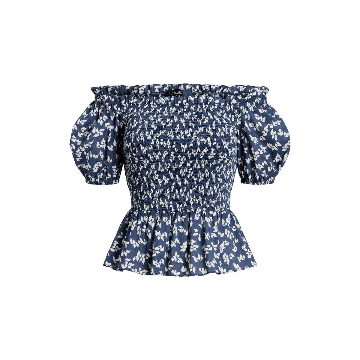 新品ブルレアBluelea Spun Organdy Peplum Blouse Spun Organdy Peplum Blouse 即納 | Bluelea