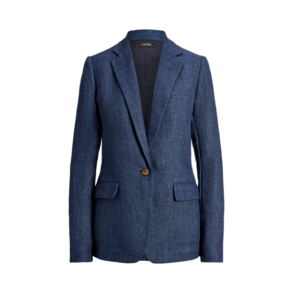 Blazer en lin d&eacute;lav&eacute; Lauren en 1